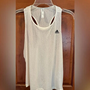 Adidas Aeroready women’s tank top size med white